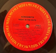 Aerosmith Night In The Ruts Vinyl LP NM/NM In Shrink Played Only Twice! 1979