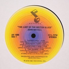 John Mayall The Last of the British Blues LP ABC AA-1086