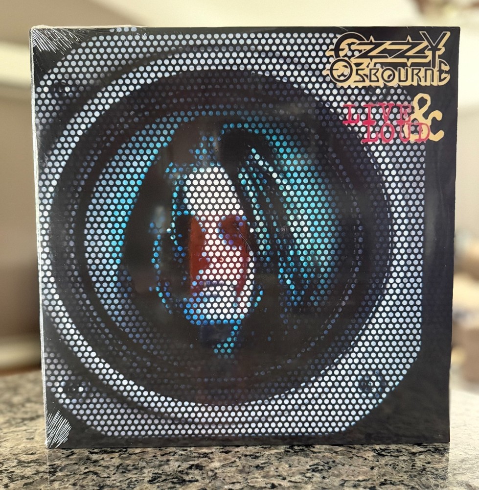 OZZY OSBOURNE – LIVE AND LOUD – 2LP – COLORED VINYL IMPORT – WITH POSTER – NEW