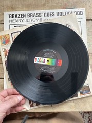 Decca DL-74085 Henry Jerome And His Orchestra – Brazen Brass Goes Hollywood 1961