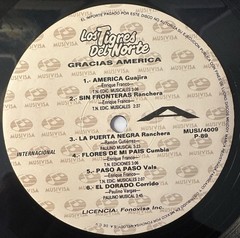 Los Tigres Del Norte – Gracias America Sin Fronteras (1 x LP, 1989 MX, EX)