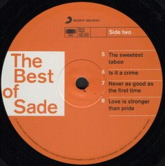 Sade – The Best Of Sade – 2LP – New/Sealed Vinyl