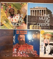 National Geographic Society LP Lot 7 Sounds Of The World Greece Tonga Trinidad