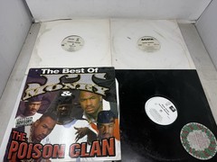 Large Lot Collection 1980s/1990s Rap Hip Hop Promo Vinyl Singles 22 12″ Discs