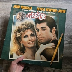 Grease Soundtrack 1978 RSO ‎RS-2-4002 Jacket NM Vinyl John Travolta