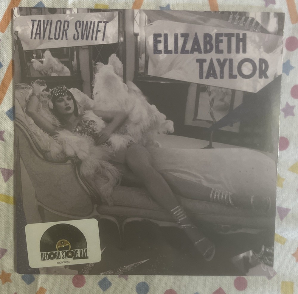 TAYLOR SWIFT RSD 2026 ELIZABETH TAYLOR 7” LIMITED VINYL SINGLE NEW AND SEALED