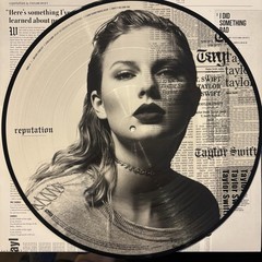 Taylor Swift Reputation VINYL DOUBLE ALBUM PICTURE DISCS 2 LP 2017 First Edition