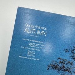 George Winston Lp Autumn Piano Solos On Windham Hill – NM/VG+