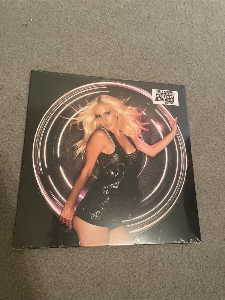 Heidi Montag Superficial UO Exclusive LP Magenta with Glitter Vinyl Sealed New
