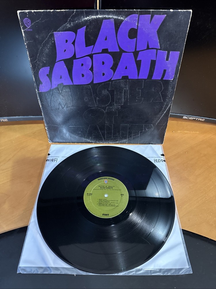 Black Sabbath “MASTER OF REALITY” 1971 LP, PLAY TESTED, Warner Bros., BS 2562 B3