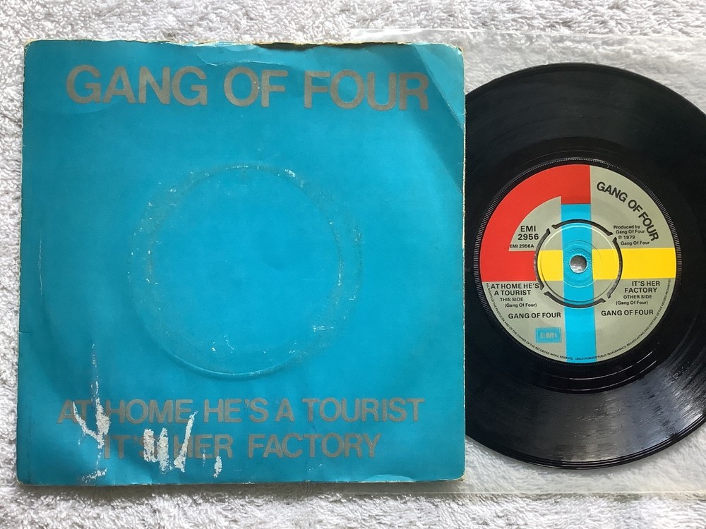 GANG OF FOUR – At home he’s a Tourist 7″ 1979 Indie Rock Post Punk New Wave Wire