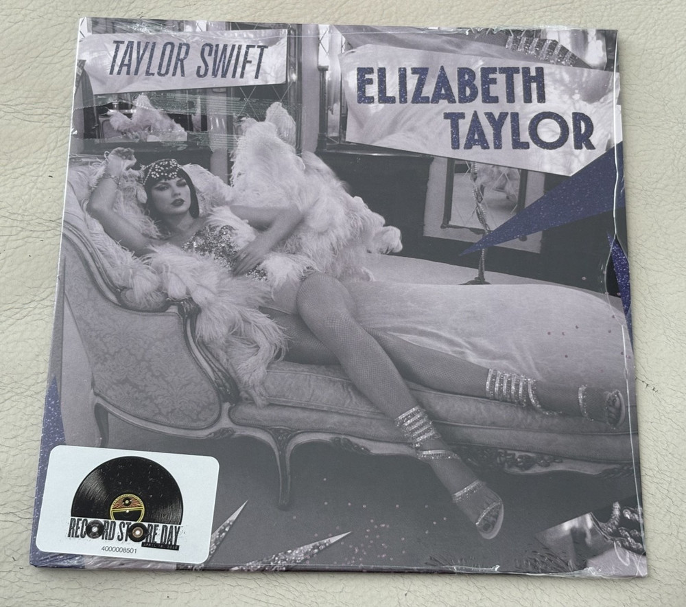 Taylor Swift – Elizabeth Taylor New RSD 2026 Violet With Glitter 7” Vinyl Single