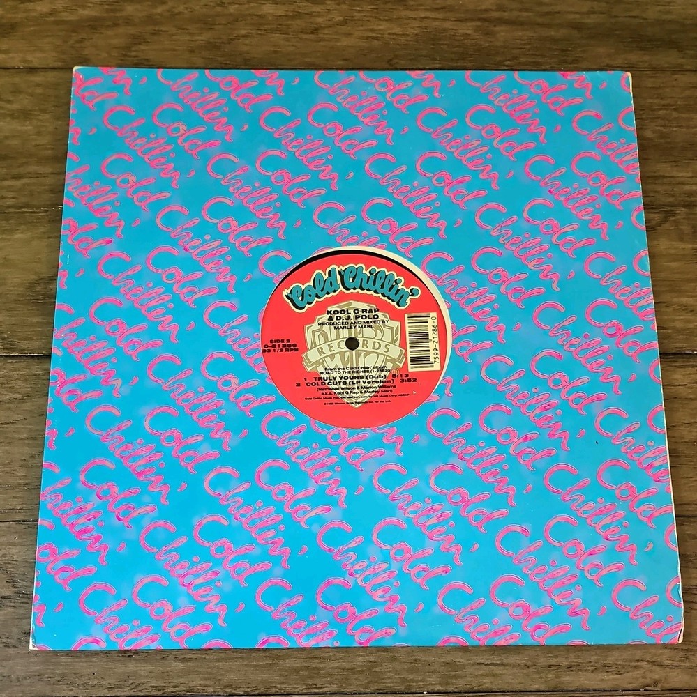 KOOL G RAP & D.J. POLO – TRULY YOURS REMIX / COLD CUTS – ORIGINAL PROMO 1989(NM)