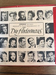 London A Gala Performance of Die Fledermaus Karajan Mono Vinyl LP X.5589