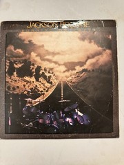 JACKSON BROWNE RUNNING ON EMPTY VINYL LP 1977 ASYLUM RECORDS W/LYRICS & BOOKLET