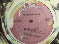 MIDNIGHT STAR FREAK-A-ZOID 12″ ORIG 1983 SOLAR ELECTRO SYNTH FUNK GEM VG+