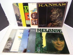 1960’s – 70’s Rock Lot Of 10 – 33 RPM Albums