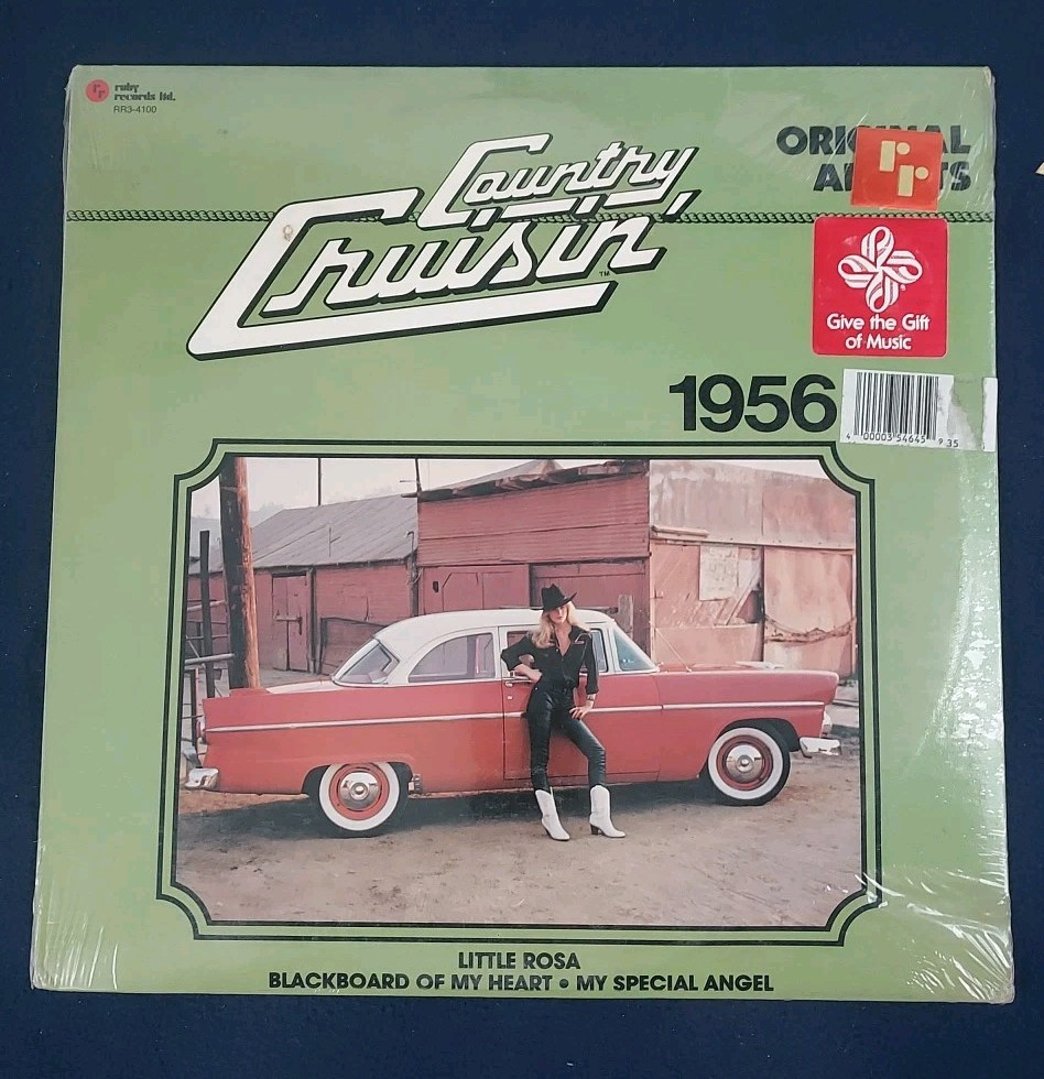 SEALED Country Cruisin’ 1956 (LP, Comp) M – Ruby Records RR3-4100 FREE SHIPPING