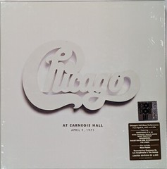 CHICAGO Chicago at Carnegie Hall April 9, 1971 SEALED limited edition 3LP RSD