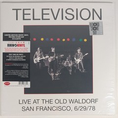 TELEVISION Live at the Old Waldorf limited edition 180 gram 2LP White Vinyl RSD