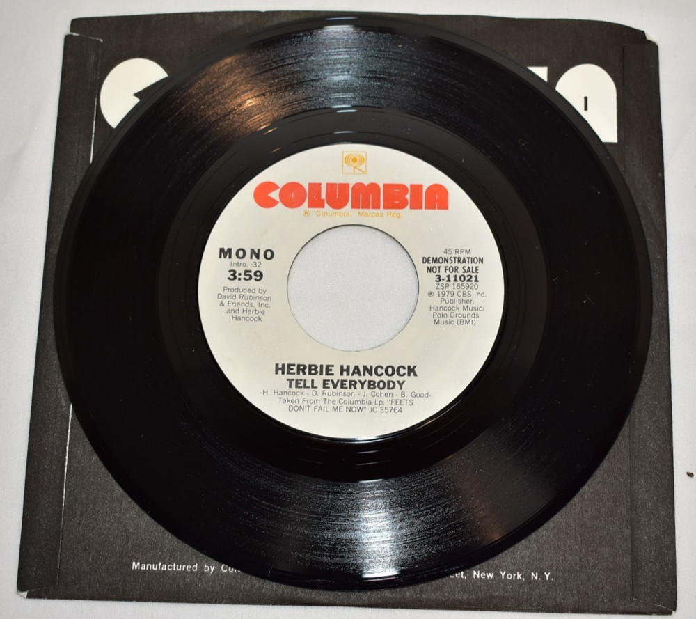 Herbie Hancock – Tell Everybody (Promo) 7″ Vinyl Single