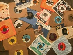 Lot 1950-70s Rock Pop Soul Jazz (16) VG Records 7″ Single 45 rpm Jukebox w/ Slvs