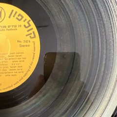 20 Songs from Hassidic Festivals – Koliphone 7474 • Vin Record Traditional RARE