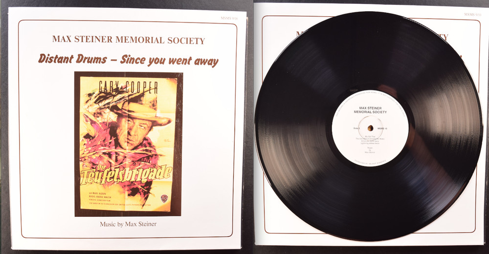 RARE! MAX STEINER MEMORIAL SOCIETY VINYL LP & EP DISTANT DRUMS GERMANY 1993