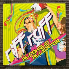 Riff Raff Alcoholic Alligator Multi-Color Splatter LP 2018 X-Ray Records