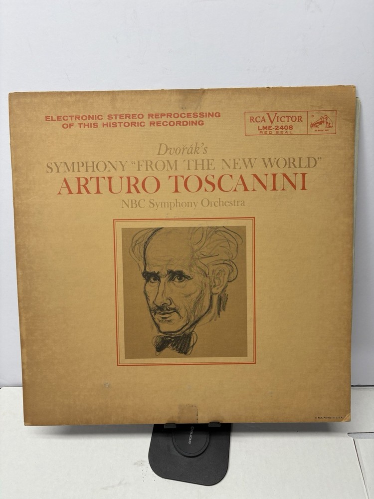 Arturo Toscanini Dvorak From The New World LP (1961) Vinyl Record Album 12”