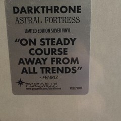 Darkthrone Astral Fortress Limited Silver Vinyl LP VILELP1007