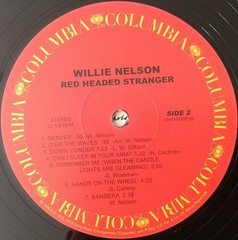 Willie Nelson – Red Headed Stranger (LP) (Mint (M)) – 4210964316
