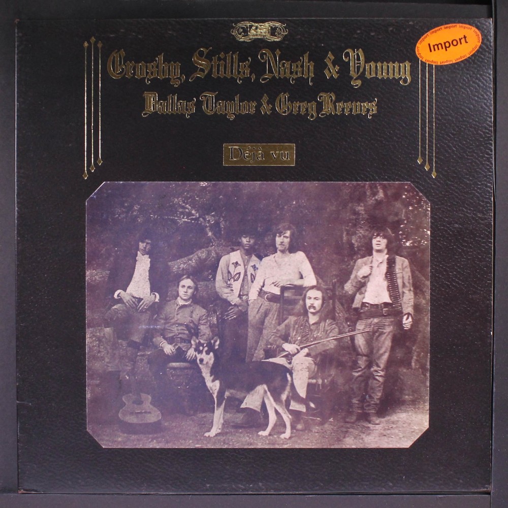 CROSBY, STILLS, NASH & YOUNG: deja vu ATLANTIC 12″ LP 33 RPM UK