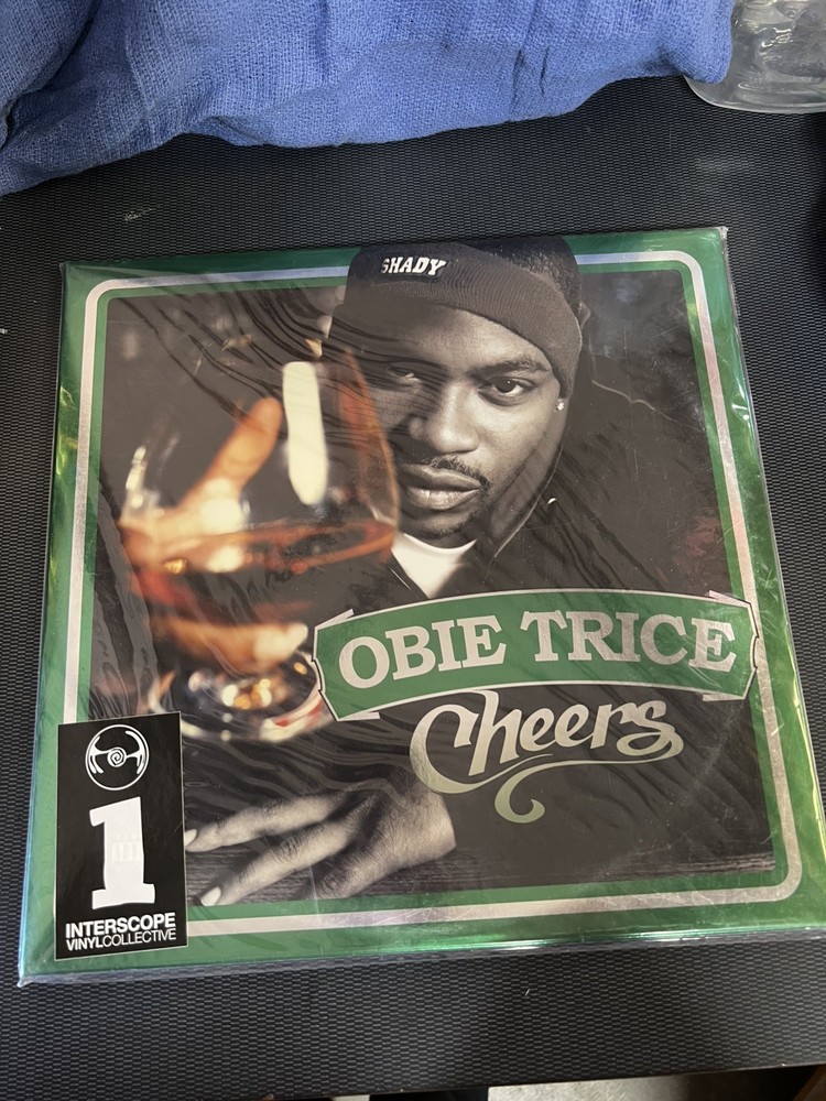 OBIE TRICE – CHEERS – IVC EDITION Foil Cover Cognac Color LP #0817