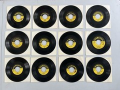 Lot of (12) P-R-O-M-E-N-A-D-E 1950s & 1960s Pop Rock 45 RPM Records – Lot #3