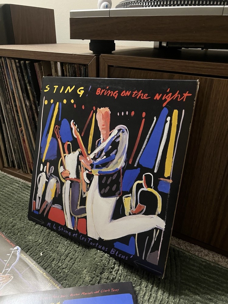 Sting Bring On The Night A 1 B 1 Utopia 2 x LP Album Vinyl Record 1986