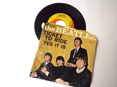 The Beatles Ticket To Ride, Yes it is 45 Record