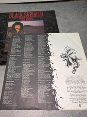 Black Sabbath Tony Iommi Seventh Star 1986 LP Warner Bros 1-25337 Vinyl VG+