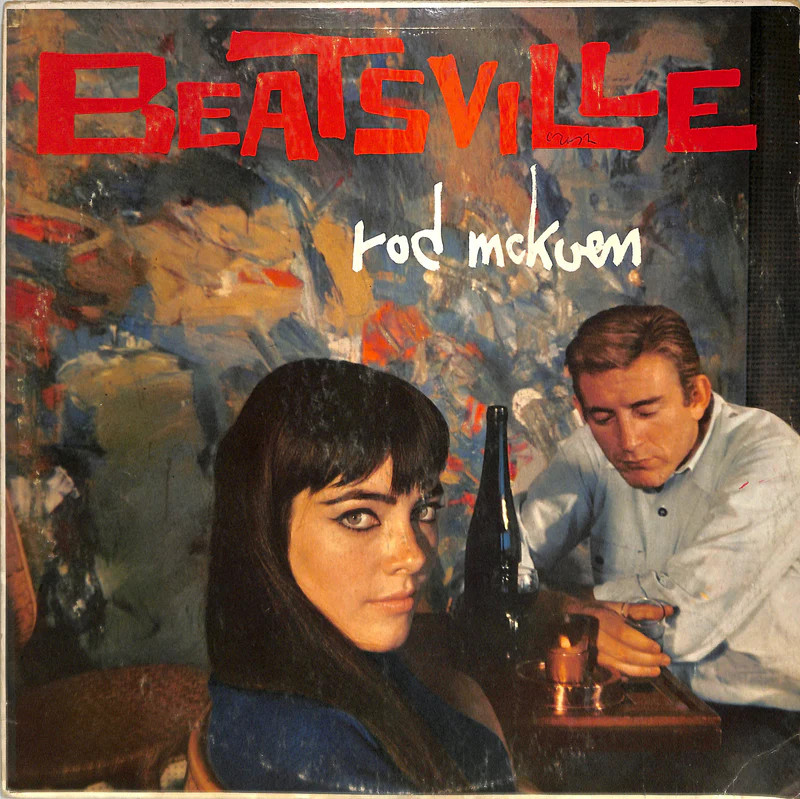 Rod McKuen Beatsville LP 1959 HiFi Records R 419 Original Mono Beatnik VG+