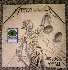 Metallica – Justice for All – 2LP Green Colored Vinyl – New & Sealed