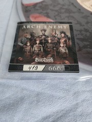 Arch Enemy – Blood Dynasty Liquid Filled Vinyl Record -/666 – **Sold Out**