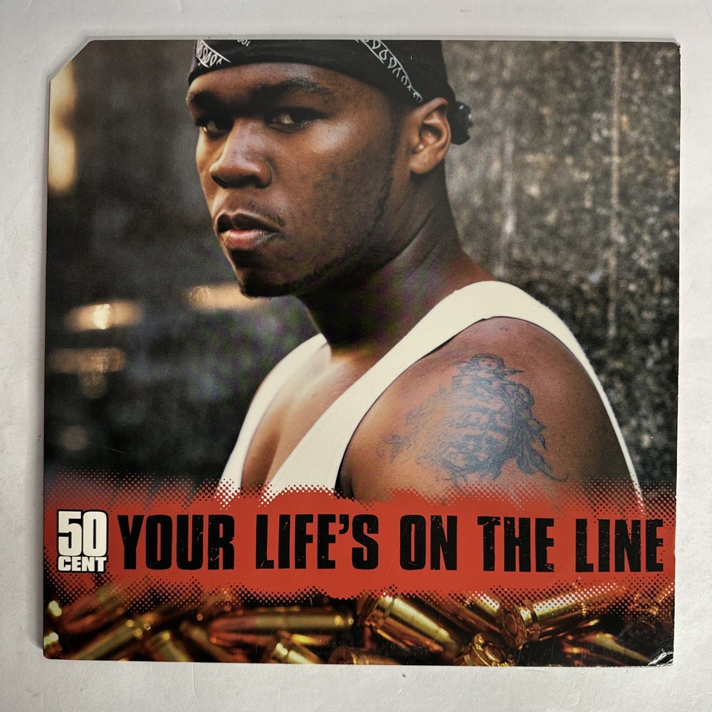 50 CENT Your Life’s On The Line 12′ Vinyl Record LP Single RARE OOP HTF