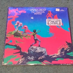 Uriah Heep The Magician’s Birthday 12″ LP Vinyl Rock Mercury 1972 SRM 1652