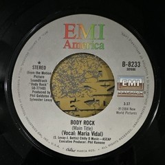 EMI America Maria Vidal Body Rock/Do You Know Who I Am 7″ 45 1984 Stereo