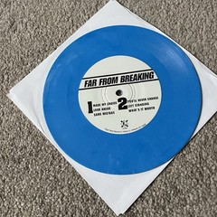 Far From Breaking – Made My Choice 7″ Vinyl Record FIRST US Pressing Blue 2002