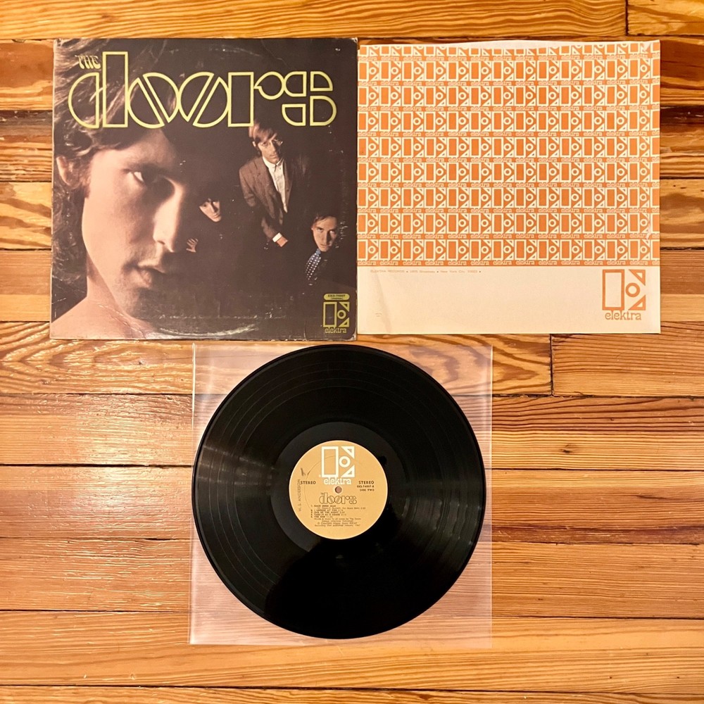 The Doors S/T Self-Titled 1st Album LP Vinyl US Elektra 1968 Pressing VG/VG+