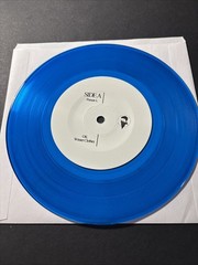 Split, PERSON L WEATHERBOX 7”, 200 Made, BLUE VINYL, New / Mint / Unplayed RARE
