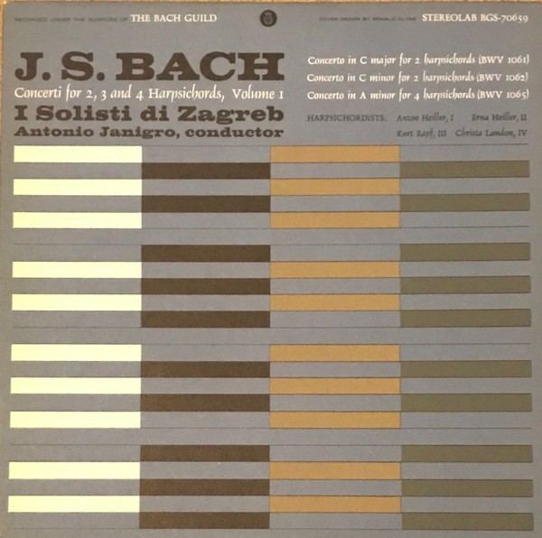 Johann Sebastian Bach – Anton Heiller, Erna Heiller, Kurt Rapf, Christa Landon