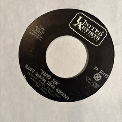 Traffic: Paper Sun/ Giving To You 45 United Artists VG Vinyl
