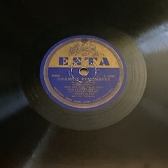 1949 Czech FOLK – Václav Bláha 78 rpm ESTA 27281 Babička Vzpomíná E+